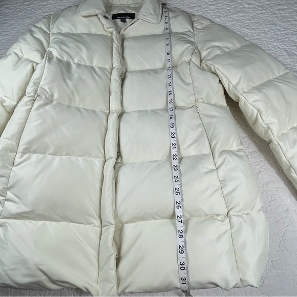 🔥Jones New York Down & Feather Puffer Jacket Winter Coat Women Size Large - Picture 11 of 15